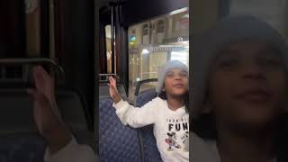 Girl Traveling Metro 🚇Bus metro qatar metrobüs qatarmetro metrolink [upl. by Tati]