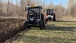 Turbo 285S Vs MF 2S Her iki traktörde de 412 numara pulluk vardır [upl. by Roux]