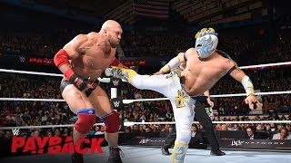 Kalisto vs Ryback  US Title Match WWE Payback 2016 Kickoff Match on WWE Network [upl. by Mattheus]