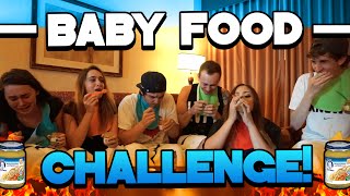 Baby Food Challenge with Youtubable amp MsHeartAttack [upl. by Mello]