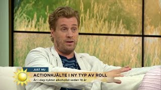 Skådespelaren om tuffa tiden ”Det blev vändningen”  Nyhetsmorgon TV4 [upl. by Notgnirra542]