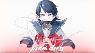 Nightcore  Prom Dress mxmtoon Lyrics [upl. by Anayia]