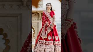 Top 5 bridal lehenga 🔥youtubeshorts neha dress design [upl. by Yauqram]