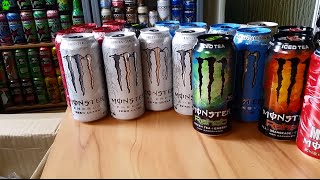 🎁MONSTER ENERGY RIESEN UNBOXING 25 DOSEN USA [upl. by Petulah]