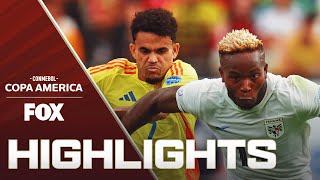 Colombia vs Panama Highlights  2024 Copa América  Quarterfinals [upl. by Nwadahs775]