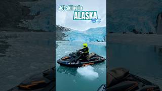 Jet skiing with glaciers in Alaska 🧊🥶🌊🏔️ [upl. by Randy724]