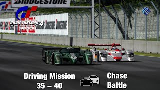 Gran Turismo 4 SPEC II  NEW EVENTS  Driving Mission 35  40 Chase Battle  Playthrough [upl. by Stanfield]