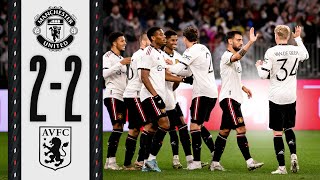 Sancho Scores Again 👏  Man Utd 22 Aston Villa  Highlights [upl. by Barraza]