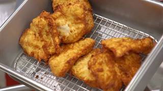 Heres How ChickfilA Makes A Perfectly Crispy Chicken Sandwich  Southern Living [upl. by Yelbmik]