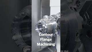 HighAccuracy Contour Flange Machining [upl. by Bottali]