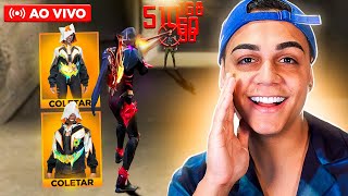 💙 FREITAS AO VIVO 💙 NOVO PASSE DE ELITE💙 FREE FIRE MOBILE 💙 [upl. by Netram]