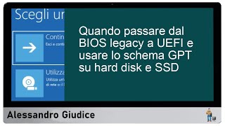 Guida al Passaggio da BIOS Legacy a UEFI Usa GPT su Hard Disk e SSD [upl. by Blondy]