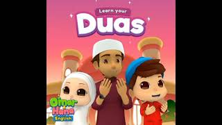 Omar amp Hana English  Dua Before Sleeping Omar Hannah Mommy amp Daddy [upl. by Rianon]