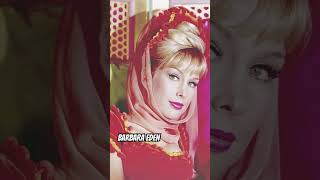 Barbara Eden Beautiful actress amp she is just absolutely delightful in I DREAM of JEANNIE shorts [upl. by Ahsikin]