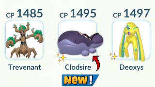 using new Debut CLODSIRE in Great League Pokemon GO [upl. by Comethuauc]