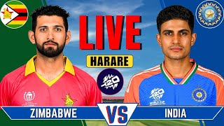 IND vs ZIM Live Match  Live Score amp Commentary  INDIA vs Zimbabwe Live Match [upl. by Eylsel]