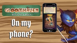 Playing Gloomhaven Buttons and Bugs on Fortellergg [upl. by Eryt]