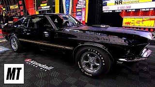 1969 Ford Mustang Mach 1 Fastback  Mecum Auctions Glendale  MotorTrend [upl. by Swamy]