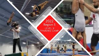 2022 Level 9 High Performance Training Camp Day 2 A1  Region 5 Gymnastics [upl. by Breana]