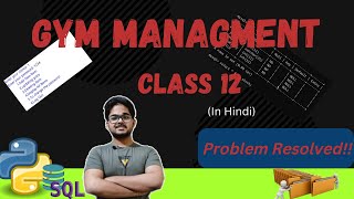 Gym Management System  Class 12 CS Project  Class 12 Computer Science Project Python [upl. by Jessen]