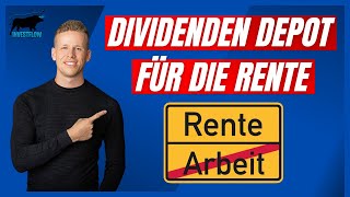 Mein Dividenden Depot für die Rente 2024  So würde ich es bauen [upl. by Olra]