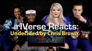 rIVerse Reacts Undecided by Chris Brown  MV Reaction [upl. by Fiorenza]