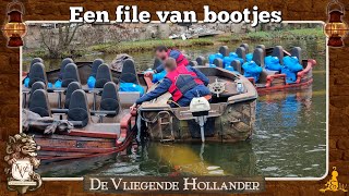 Efteling De Vliegende Hollander  File van bootjes [upl. by Ledniahs]