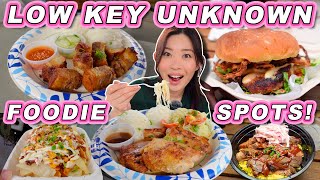 LOW KEY FOOD SPOTS in Honolulu  Delicious and Undiscovered Eats [upl. by Enair745]