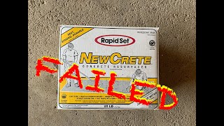 New Crete Concrete Resurfacer Review [upl. by Colier]