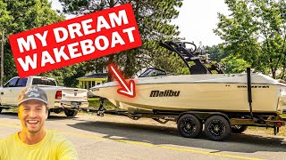 Buying My Dream Wake Boat  Malibu Wakesetter 23 MXZ [upl. by Aila]