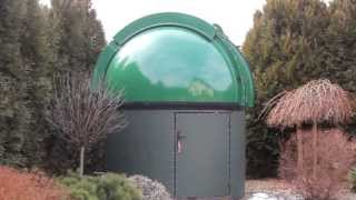 astronomical observatory  UNIWERSAL DOME 22M  obserwatorium astronomiczne 22m [upl. by Halet]