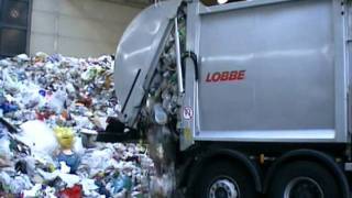 FAUN EASYPRESS Front Side Loader Waste collection vehicle [upl. by Trumann715]