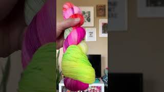 It felt good to dye yarn with no purpose handdyedyarn [upl. by Ecnarf]