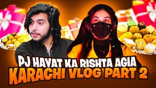 PJ Hayat ka Rishta Agia 😳  Meetup With PJHAYATGAMING Karachi Vlog Part 2  47 khalifa [upl. by Zerline921]