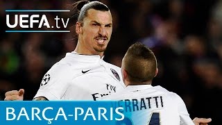 Barcelona v Paris SaintGermain UEFA Champions League highlights [upl. by Alston]