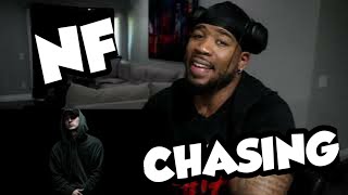 NF WITH THE VOCALS  CHASING DEMO  REACTION [upl. by Zul]