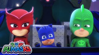 Catboy and the Shrinker 🌟 PJ Masks 🌟 S01 E07 🌟 Kids Cartoon 🌟 Video for Kids [upl. by Hafler]