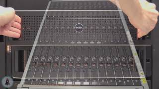 Dell EqualLogic PS6610 Singe Failed Drive Replacement Video [upl. by Diane-Marie]