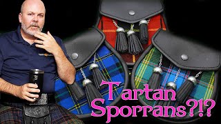 Sporrans With Tartan On Them What makes a modern sporran design look sharp or tacky [upl. by Aicena491]