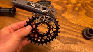 Mondraker Raze Custom Build  Bottom Bracket Chainring Crank Arms Bling Preview [upl. by Anwaf275]