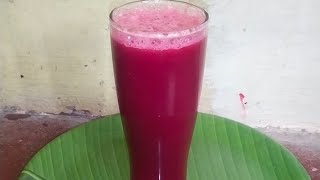 ABCD Healthy Juice Apple Beetroot carrot pericham palam Juice Recipe in Tamil [upl. by Acinomaj]