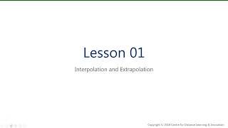 Grade 9 Math  U04 S05 L01C  Interpolation and Extrapolation [upl. by Etireugram]