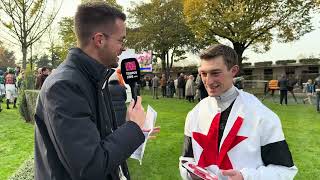 Gaëtan Masure un jockey doublement heureux en ce premier jour des 48h de lObstacle 2024 [upl. by Etep]