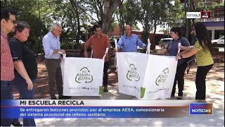 Se presentó en Capioví el programa quotMi escuela reciclaquot [upl. by Laverna]