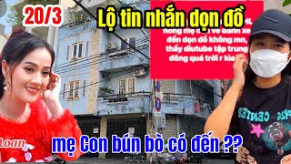 Sáng 203Trước nhà Hồng Loan chờ Chị Ni tặng tủ lạnh Mẹ Con Bún Bò có đến dọn nhà hay không [upl. by Moguel]