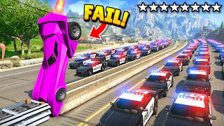 TOP 1000 FUNNIEST FAILS IN GTA 5 [upl. by Rafter]