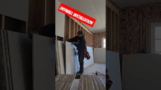 how to install drywall [upl. by Aifos340]