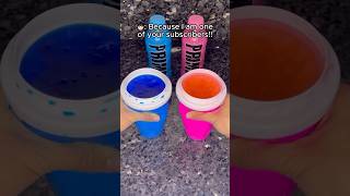 My subscribers get FREE slushy cups 🥳🤩 [upl. by Thirzi39]