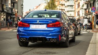 2018 BMW M5 F90  Acceleration Sounds [upl. by Aislehc]