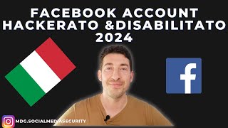 Facebook Account Hackerato amp Disabilitato 2024 [upl. by Derek506]